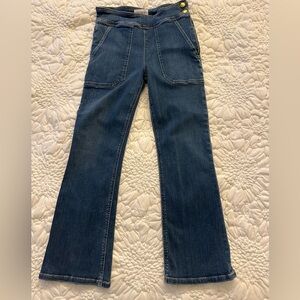 Frame Denim Le Francoise Cropped Mini Boot jeans in Sidonia. Size 27.